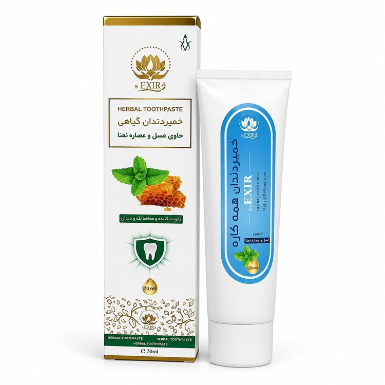 خمیردندان گیاهی همه کاره مجموعه حکیم خیراندیش