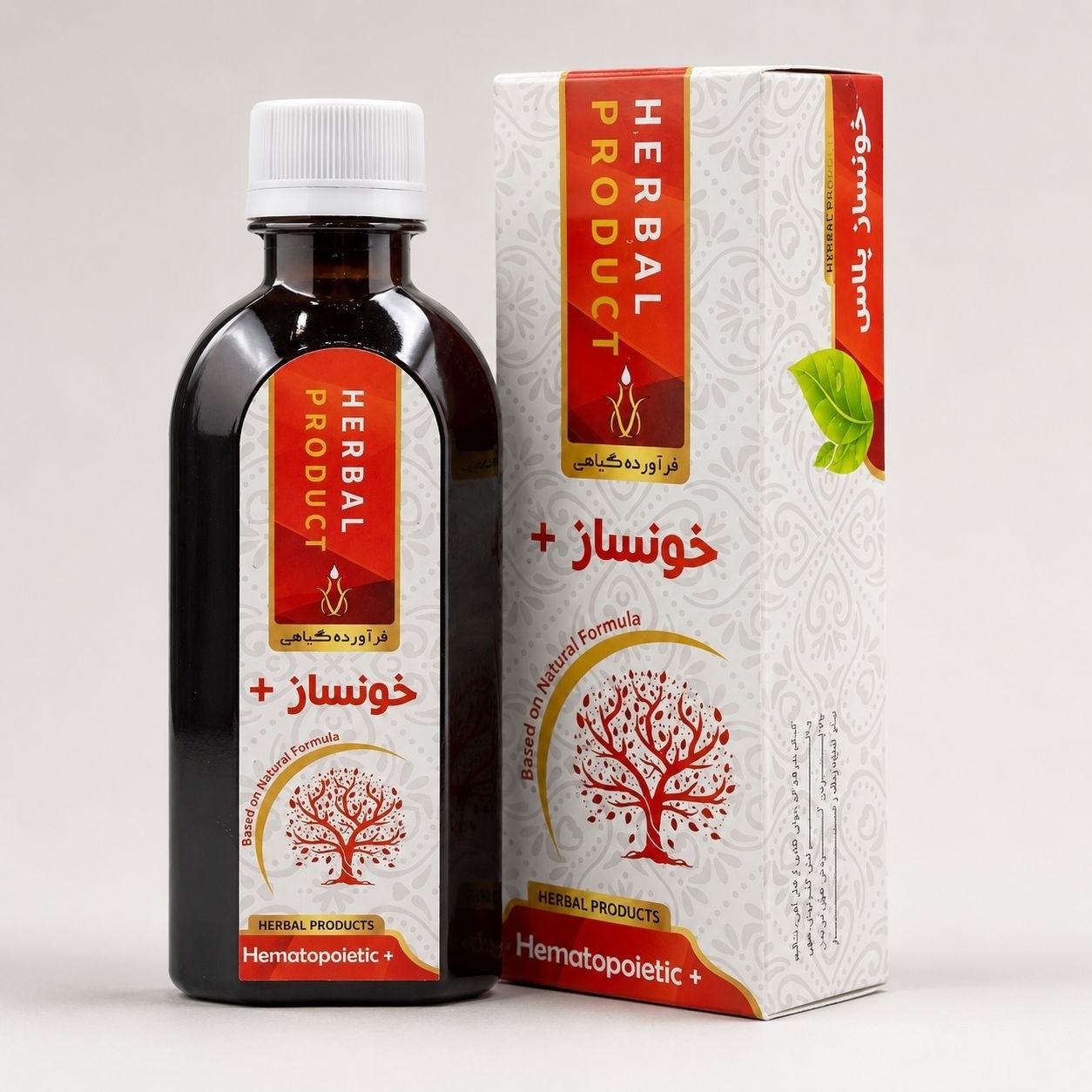 شربت خونساز پلاس مجموعه حکیم خیراندیش