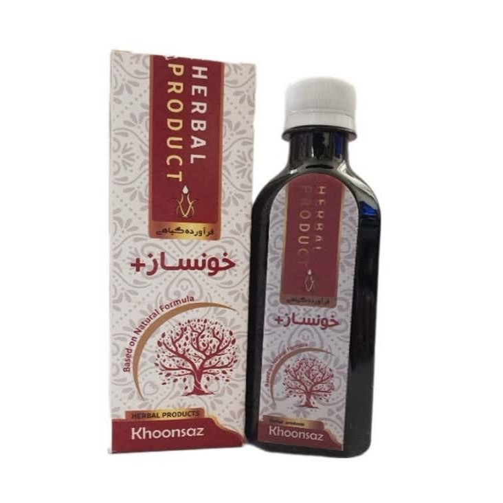 شربت خونساز پلاس مجموعه حکیم خیراندیش