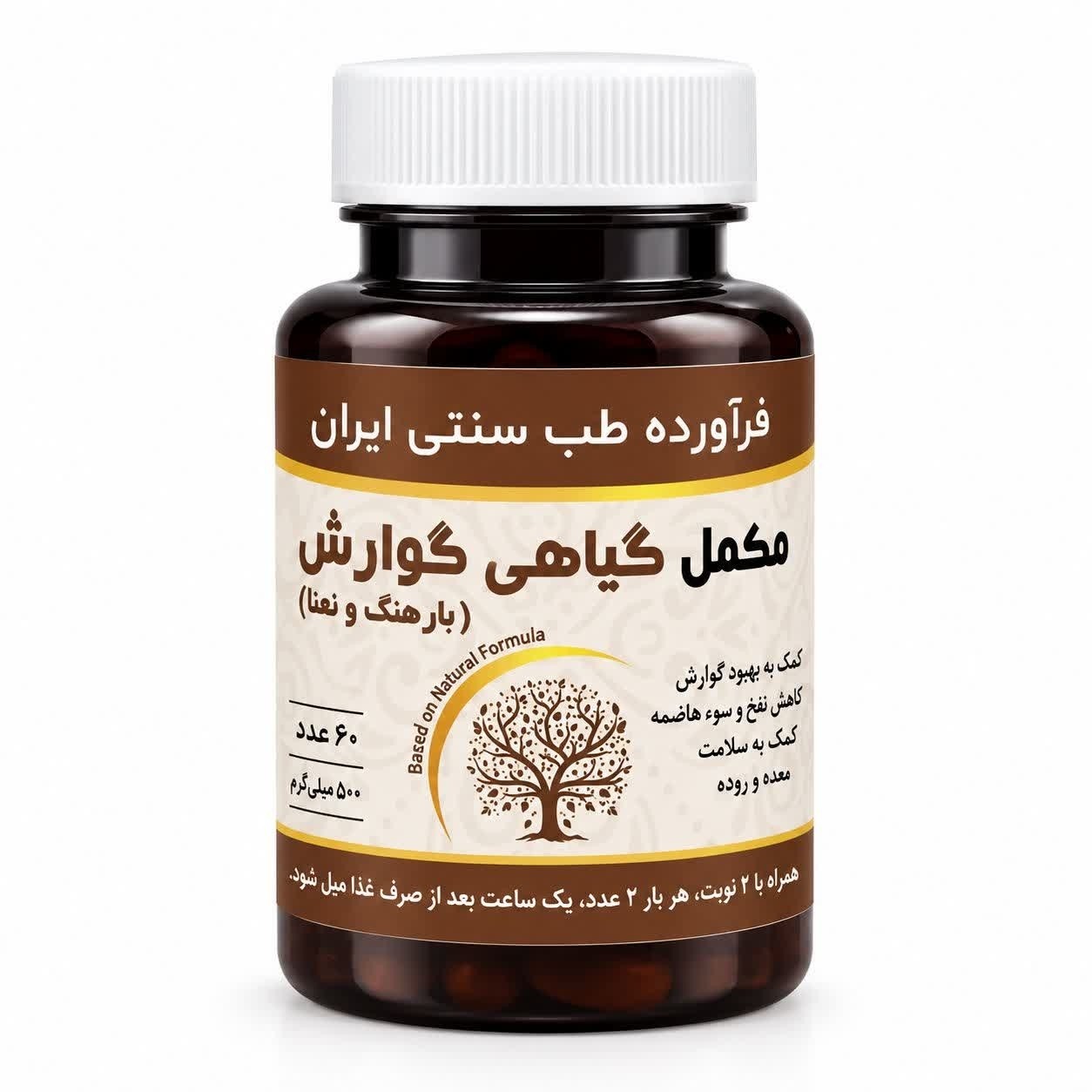 مکمل گوارش (نعنا و بارهنگ) مجموعه حکیم خیراندیش