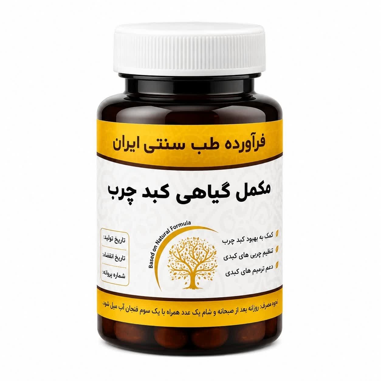 مکمل کبد چرب مجموعه حکیم خیراندیش